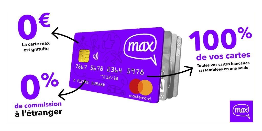 carte bancaire max